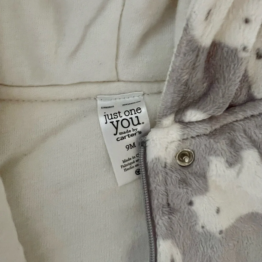 Carter’s Cozy Fleece Polar Bear Onesie